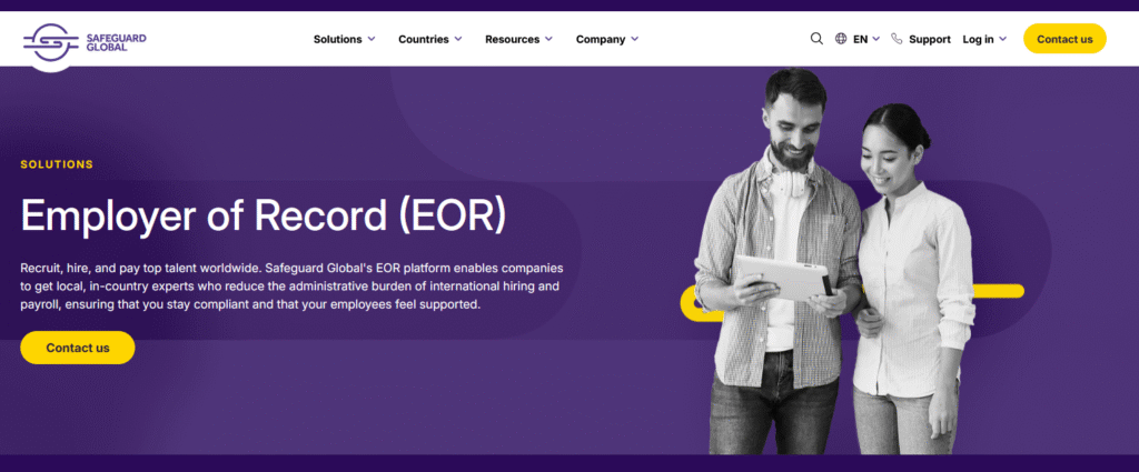 Safeguard Global - Top choice for EOR